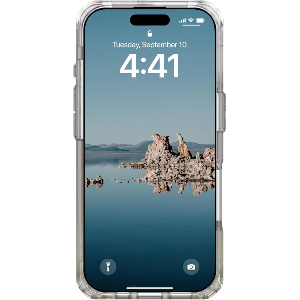 Чохол до мобільного телефона UAG iPhone 16 Pro Plyo Magsafe LE Maroon/Yellow Ombre (114480114780) - зображення 4