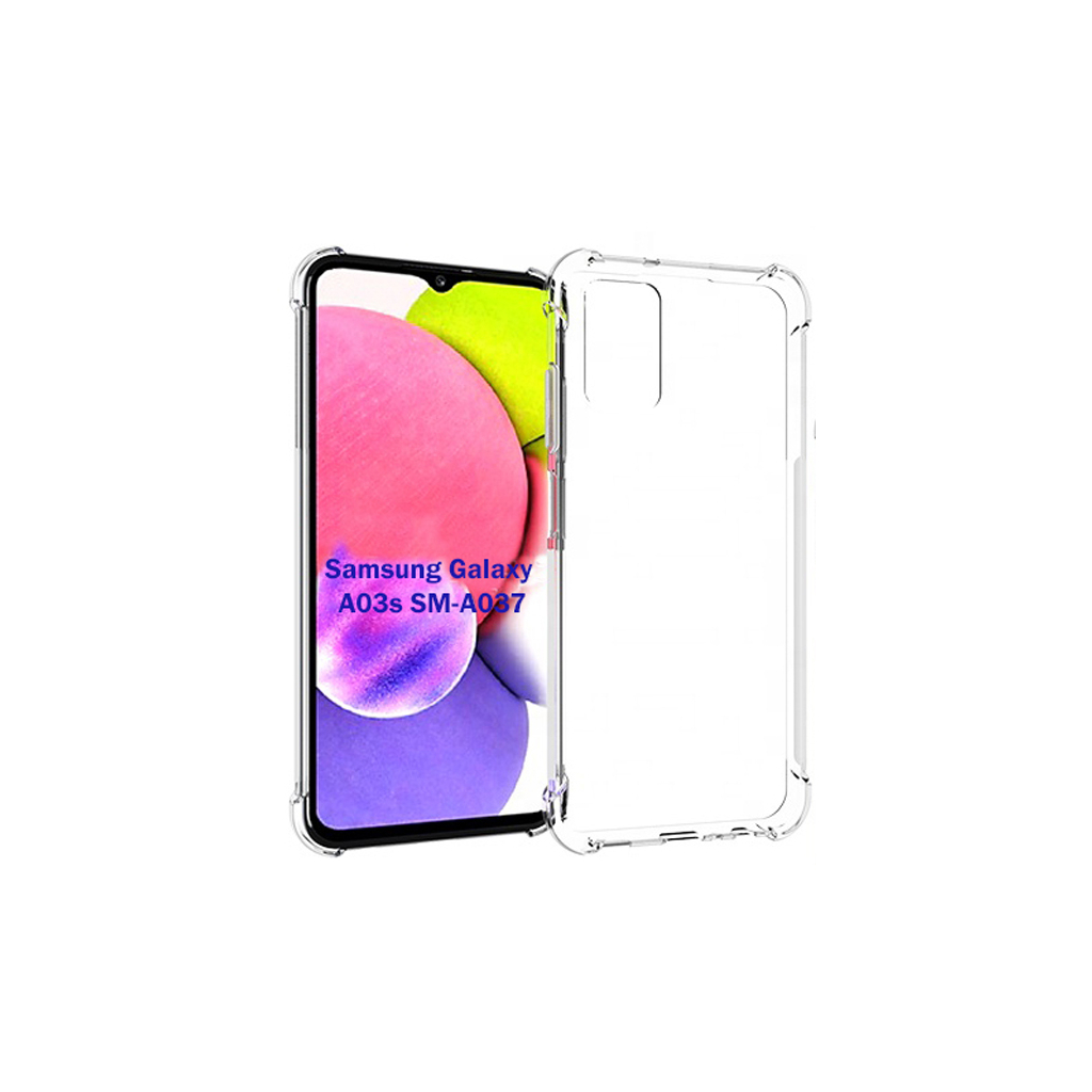 Чохол до мобільного телефона BeCover Anti-Shock Samsung Galaxy A03s SM-A037 Clear (706959) - зображення 1