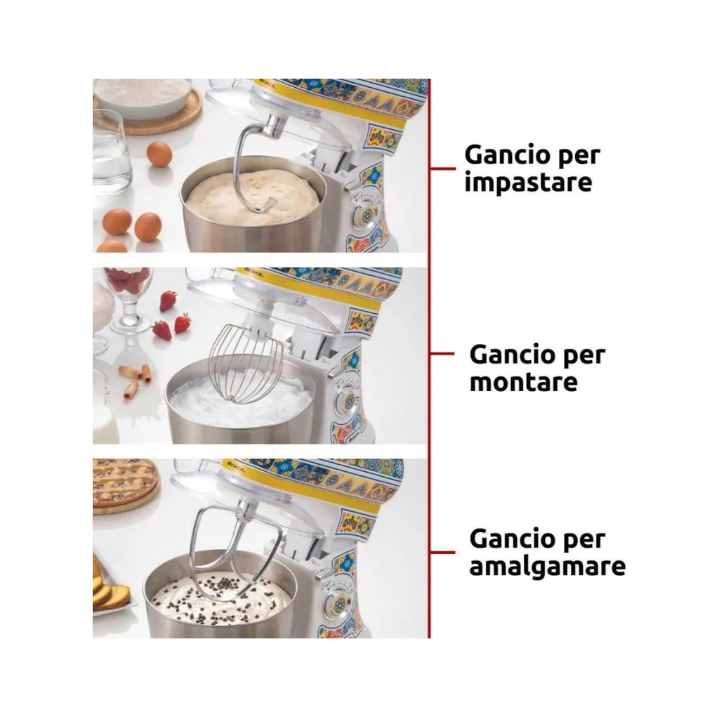 Кухонний комбайн Ariete 1588 POSITANO - изображение 6