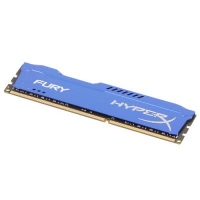 Модуль пам'яті для комп'ютера DDR3 8Gb 1600 MHz HyperX Fury Blu Kingston Fury (ex.HyperX) (HX316C10F/8) - зображення 4