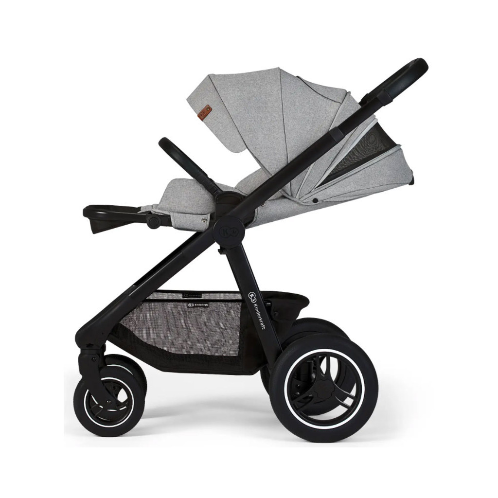 Коляска Kinderkraft 2 в 1 Everyday Light Gray (KSEVER00LGR2000) (5902533917556) - зображення 10