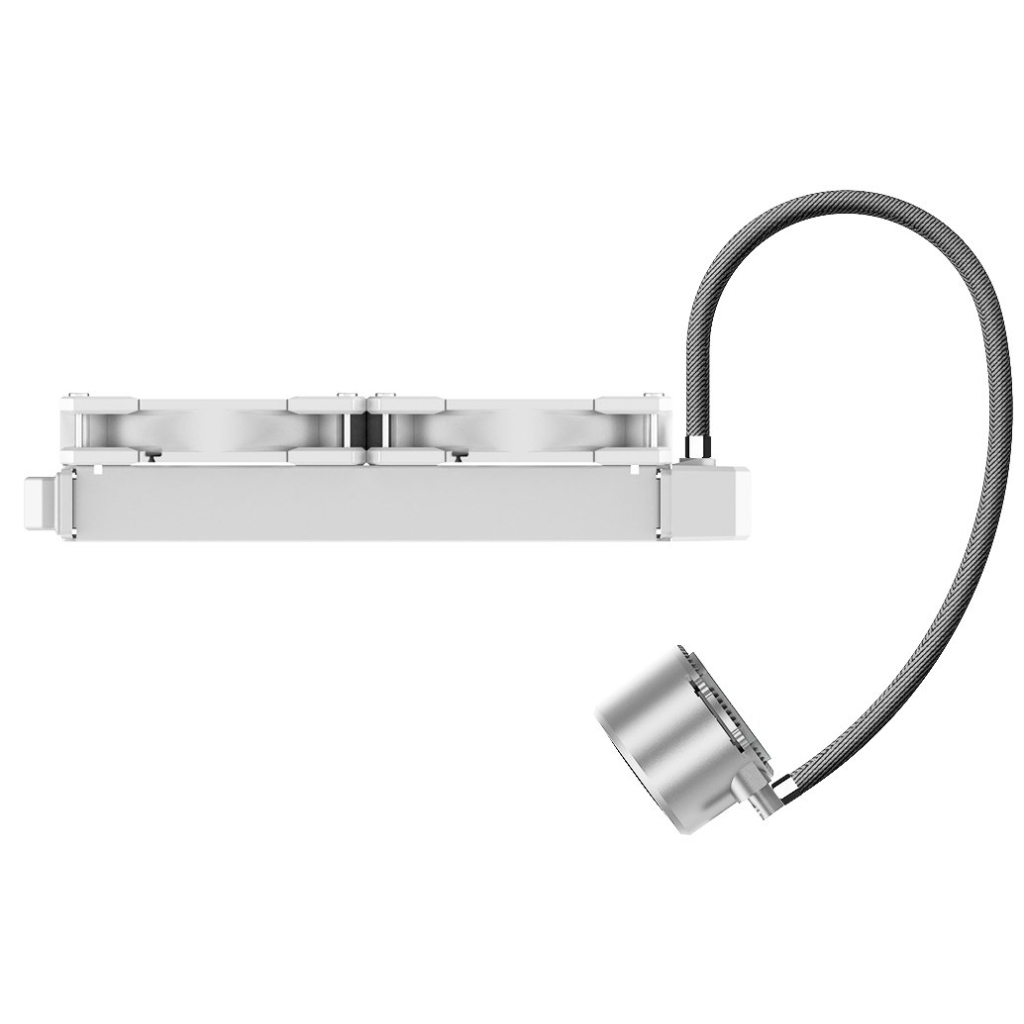 Система рідинного охолодження ID-Cooling Frostflow X 240 Lite Snow - зображення 2