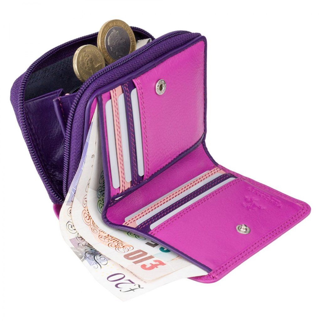 Гаманець Visconti RB53 Hawaii з RFID Berry Multi (RB53 BERRY M) - зображення 4