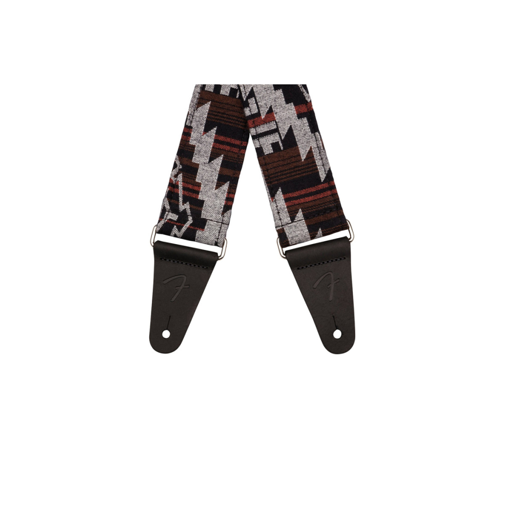 Ремінь для гітари Fender Strap 2" Zion Aztec Black (233407) - зображення 2