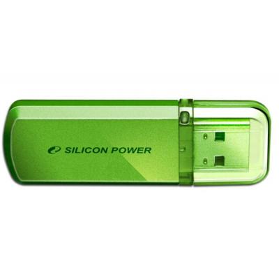 USB флеш накопичувач Silicon Power 64GB Helios 101 Green USB 2.0 (SP064GBUF2101V1N) - зображення 1