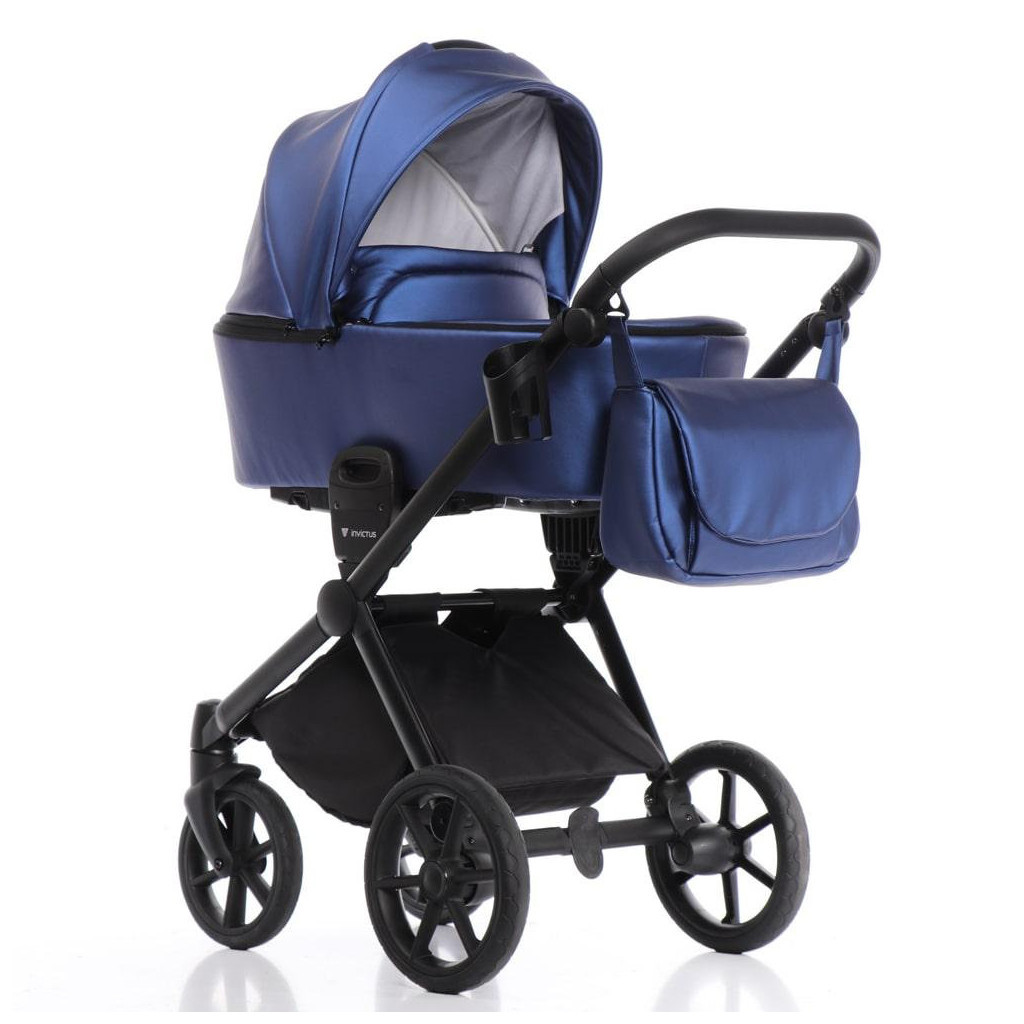 Коляска Invictus 2 в 1 V-Dream Lux Blue Black (71405) - зображення 2