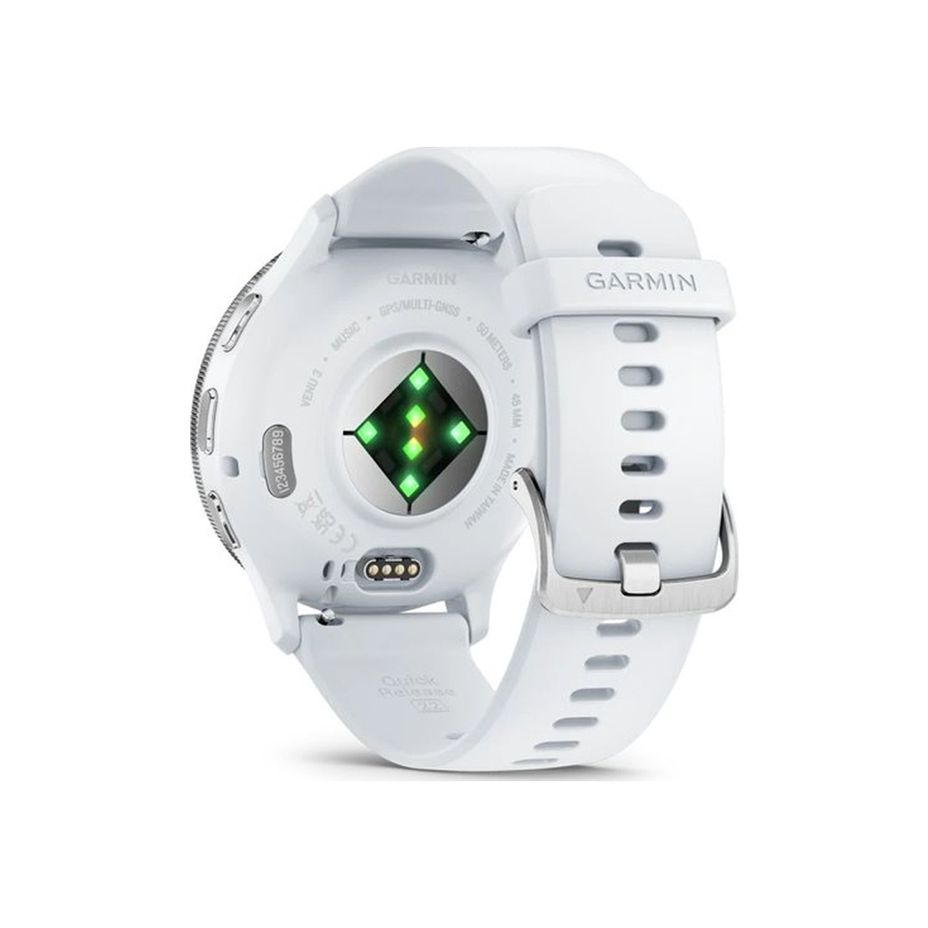 Смарт-годинник Garmin Venu 3, Whitestone + Passivated, GPS (010-02784-00/010-02784-50) - зображення 6