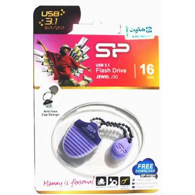 USB флеш накопичувач Silicon Power 16GB Jewel J30 Purple USB 3.0 (SP016GBUF3J30V1U) - зображення 2