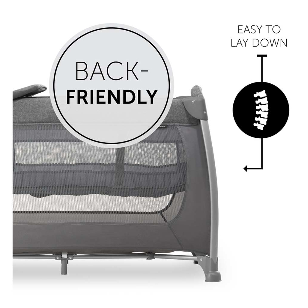 Дитячий манеж Hauck Play N Relax (Melange Charcoal) (60009-2) - зображення 3