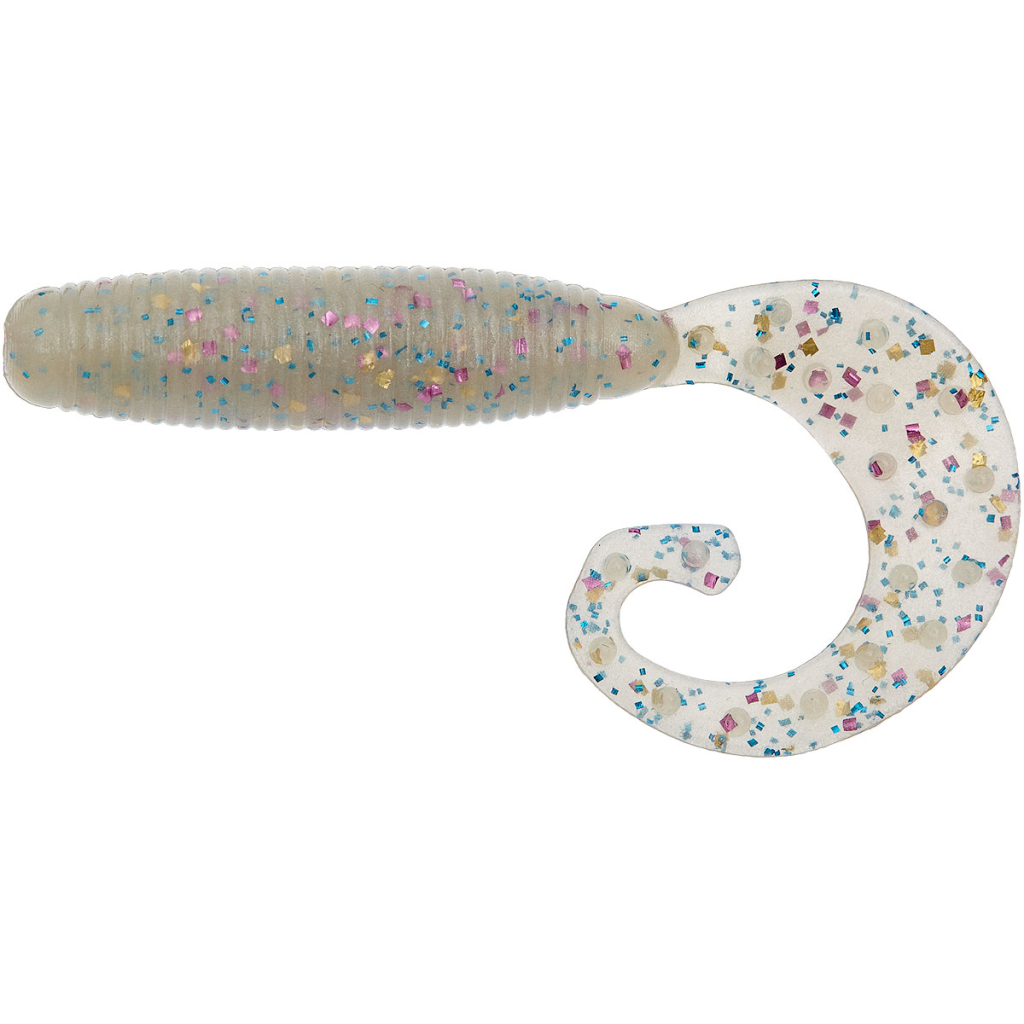 Силікон рибальський Reins Fat G-Tail Grub 3" 211 UV Pearl Candy (12 шт/уп.) (1552.08.09) - зображення 1