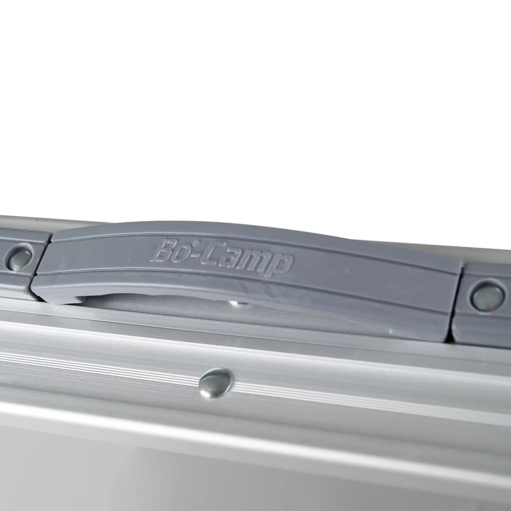 Туристичний стіл Bo-Camp Premium Oval 120x80 cm Grey (1404420) - зображення 6