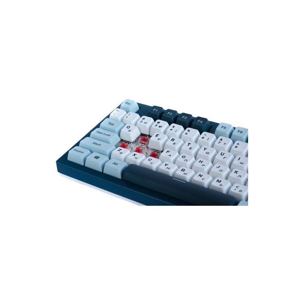 Клавіатура MONTECH Freedom MK87FB TKL FB USB UA Gray (MK87FB) - зображення 8