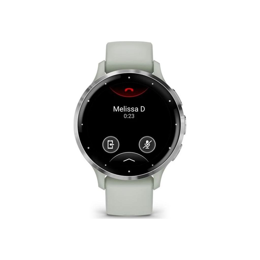 Смарт-годинник Garmin Venu 3S, Sage Gray + Passivated, GPS (010-02785-01) - зображення 2