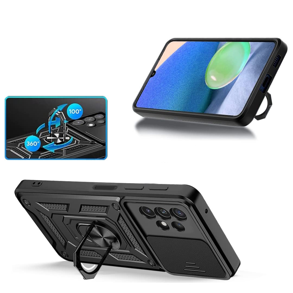 Чохол до мобільного телефона BeCover Military Samsung Galaxy A23 SM-A235 Black (707373) - зображення 5