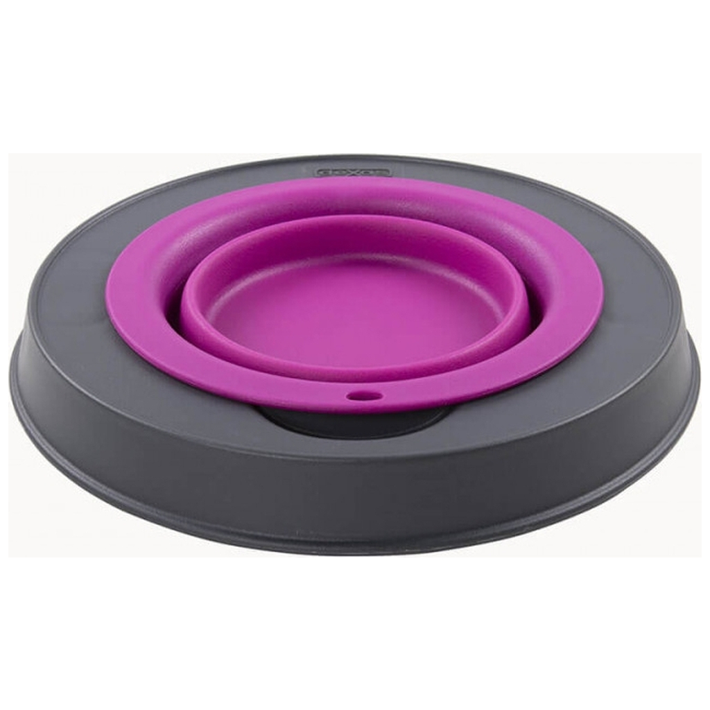 Посуд для собак Dexas Миска одинарна на складній підставці-велика 960 мл пурпурна (0084297309107) - изображение 6