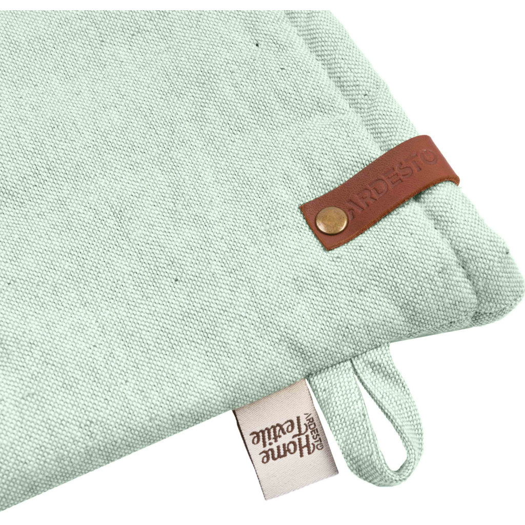 Кухонна прихватка Ardesto Рукавичка Oliver, 18х30 см, 100% бавовна, нап-ч: ватин, аквамарин (ART05OA) - зображення 5