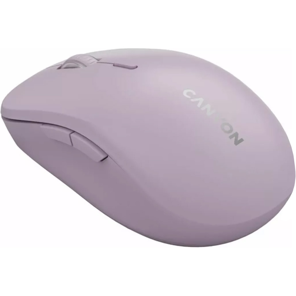 Мишка Canyon MW-12 Wireless/Bluetooth Pink (CNS-CMSW12P) - зображення 2