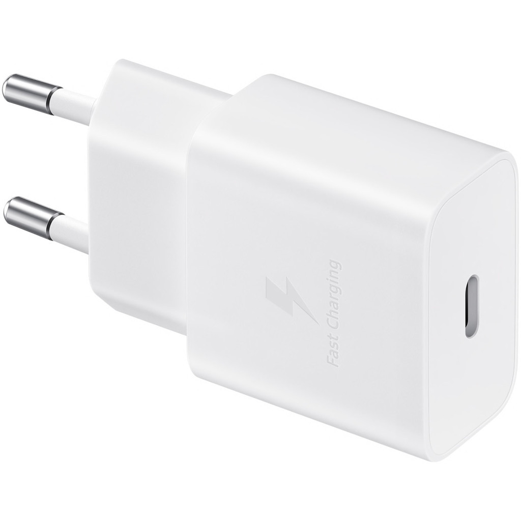 Зарядний пристрій Samsung USB-С 15W White + Cable USB-C 1m (EP-T1510XWEGEU) - зображення 3