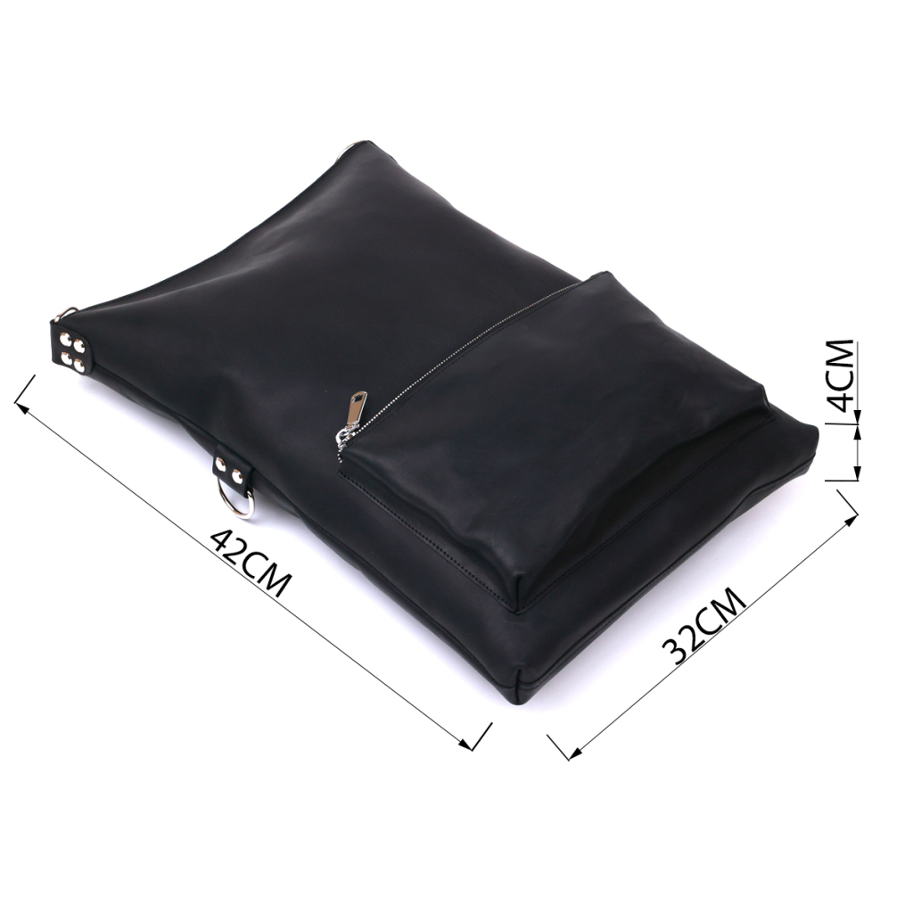 Сумка Shvigel Вінтажна Чорна (16338) - зображення 3