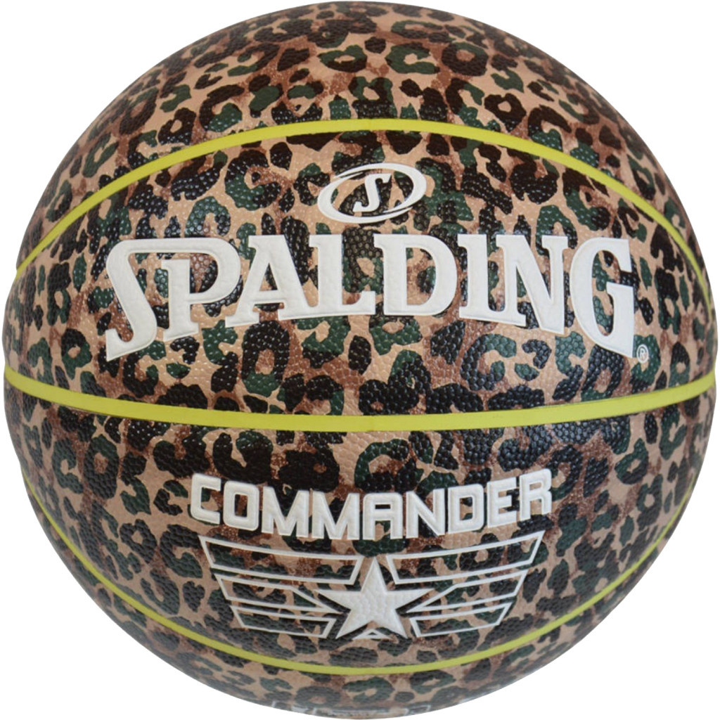 М'яч баскетбольний Spalding Commander мультиколор Уні 7 76936Z (689344406107) - зображення 1