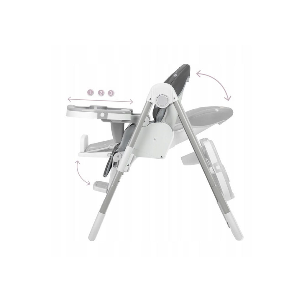 Стілець для годування MoMi Yumtis+ Dark Gray (KRKA00022) - зображення 2