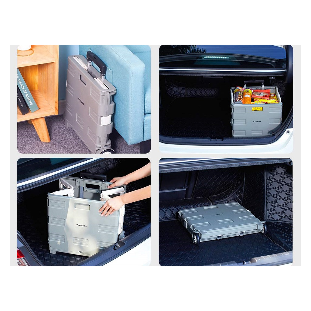 Сумка-візок Xiaomi MAIWEI Trolley Case Grey 55L (Ф24877) - зображення 7