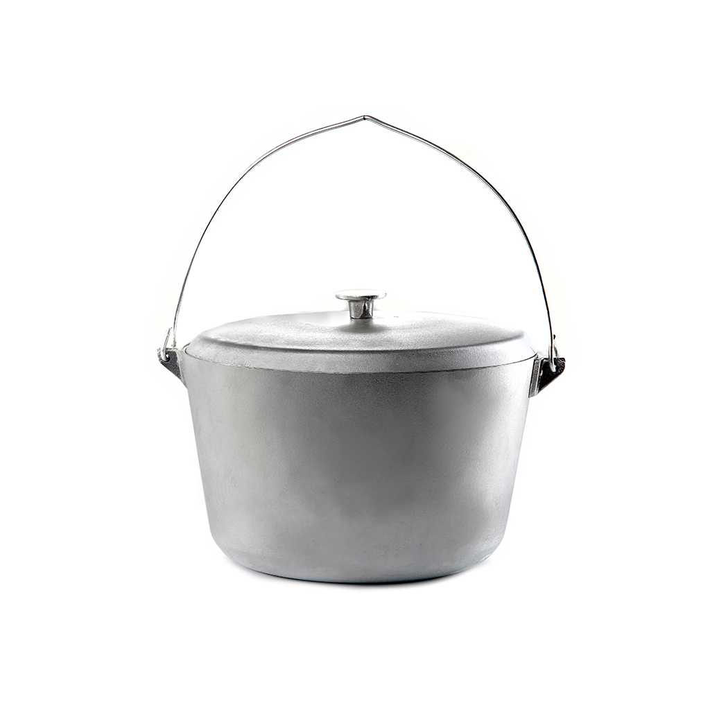 Котел туристичний СИЛА алюмінієвий з кришкою та дужкою 10л (960473) - зображення 1