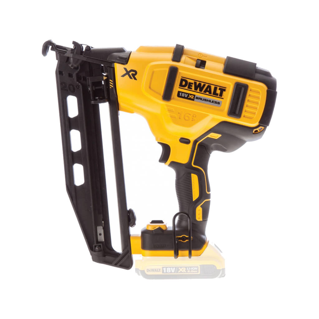 Цвяхозабивач DeWALT 18В XR, діаметр/довжина цвяха 1.6/32-64мм (без АКБ та ЗП) (DCN660N) - изображение 3