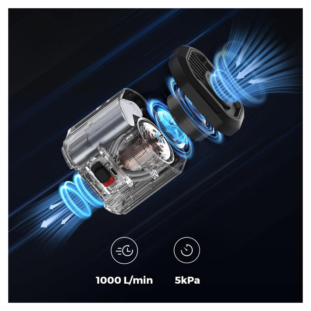 Насос для надувних меблів Flextail Evo Pump 3, 1000 л/хв, помаранчевий (EP3G1300-OG-i) - зображення 3