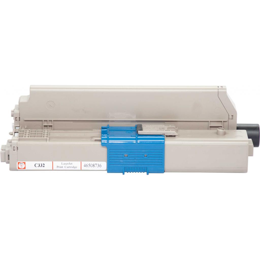Тонер-картридж BASF OKI C332/MC363 Black 46508736 (KT-46508736) - изображение 2