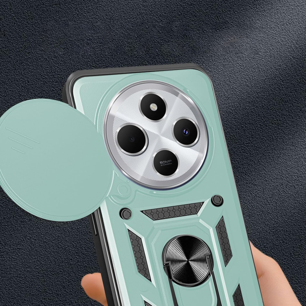 Чохол до мобільного телефона BeCover Military Xiaomi Redmi A4 5G Dark Green (712876) - зображення 5