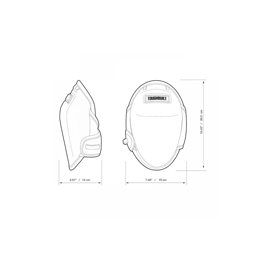 Наколінники захисні ToughBuilt FoamFit TB-KP-2B (TB-KP-2B) - изображение 7