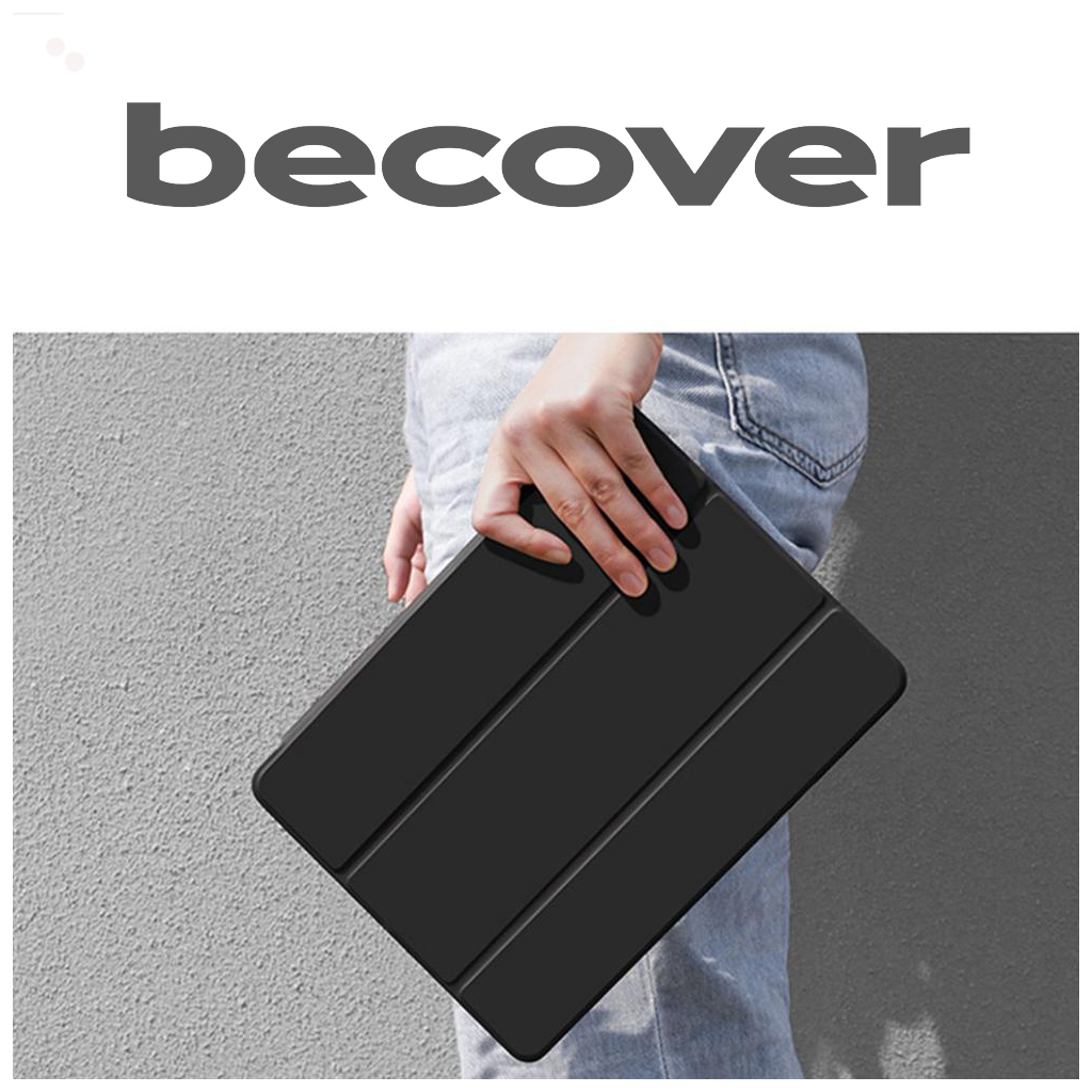 Чохол до планшета BeCover Soft Edge TPU Apple Pencil Apple iPad Air (4/5) 2020/2022 10.9" Black (711696) - зображення 7