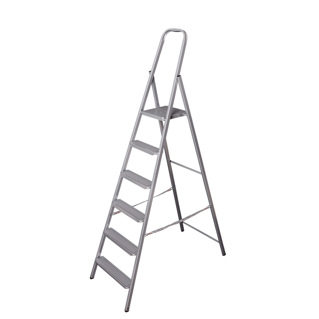 Драбина Eurogold STEEL HOME 216 GREY (ЕГ-216 GREY) - зображення 1