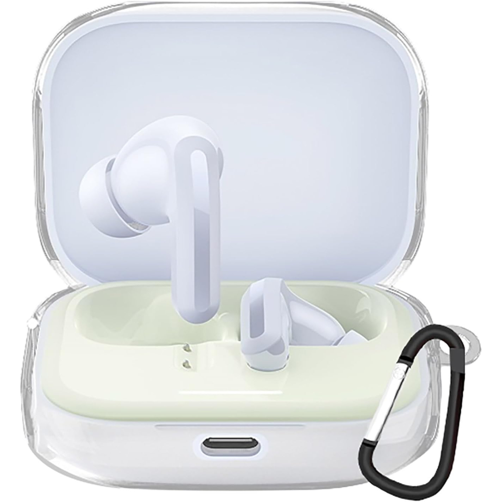 Чохол для навушників BeCover Soft TPU для Xiaomi Redmi Buds 6 Active Transparent (712015) - зображення 2