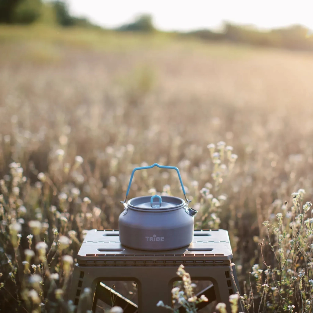 Чайник туристичний Tribe Kettle Alu 1 л алюмінієвий (T-FI-0013-grey) - изображение 11
