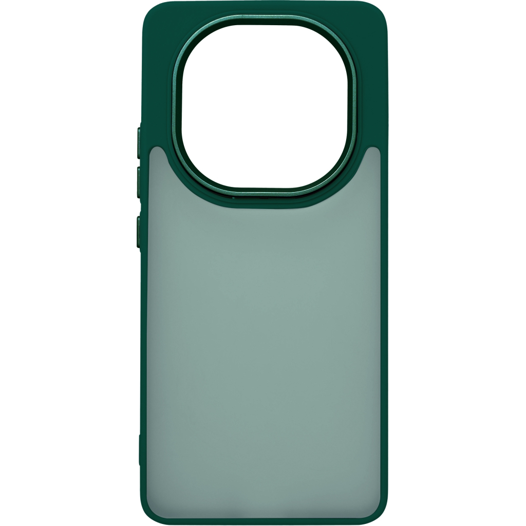 Чохол до мобільного телефона Armorstandart Frame Xiaomi Redmi Note 14 Pro 5G / Poco X7 Dark Green (ARM82403) - зображення 1