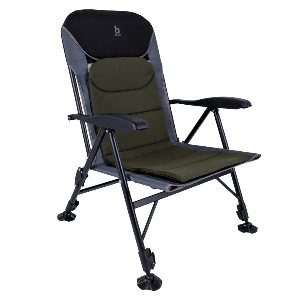 Крісло складане Bo-Camp Pike Black/Grey/Green (1204110) - зображення 1