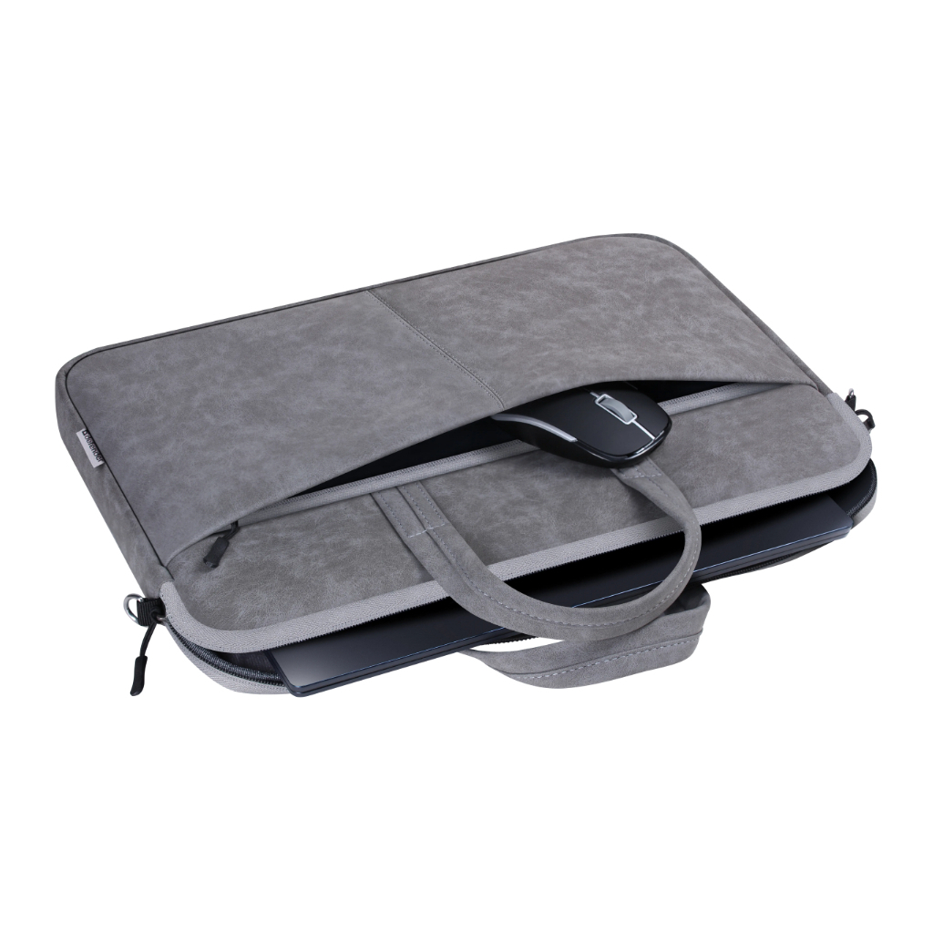 Сумка для ноутбука Defender 15.6" Solid PU gray (26088) - зображення 4