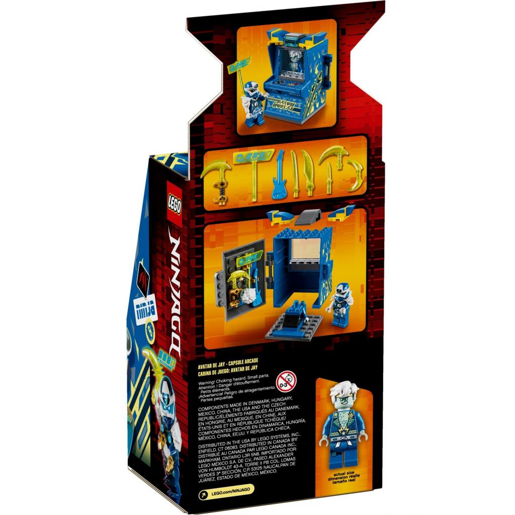 Конструктор LEGO Ninjago Аватар Джея - ігровий автомат 47 деталей (71715) - зображення 6