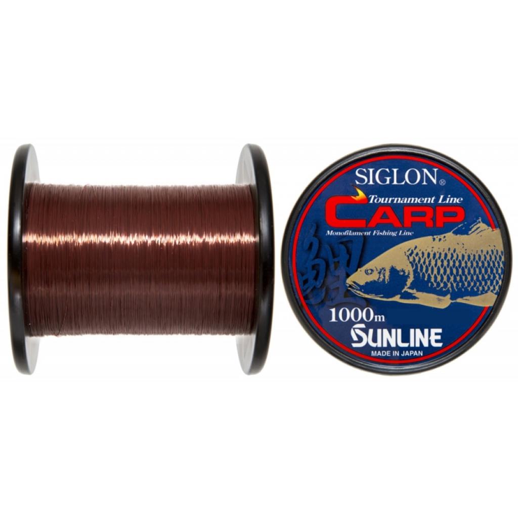 Волосінь Sunline SIGLON CARP 1000м (коричн.) 0.38мм 9,5кг (1658.05.73) - зображення 1