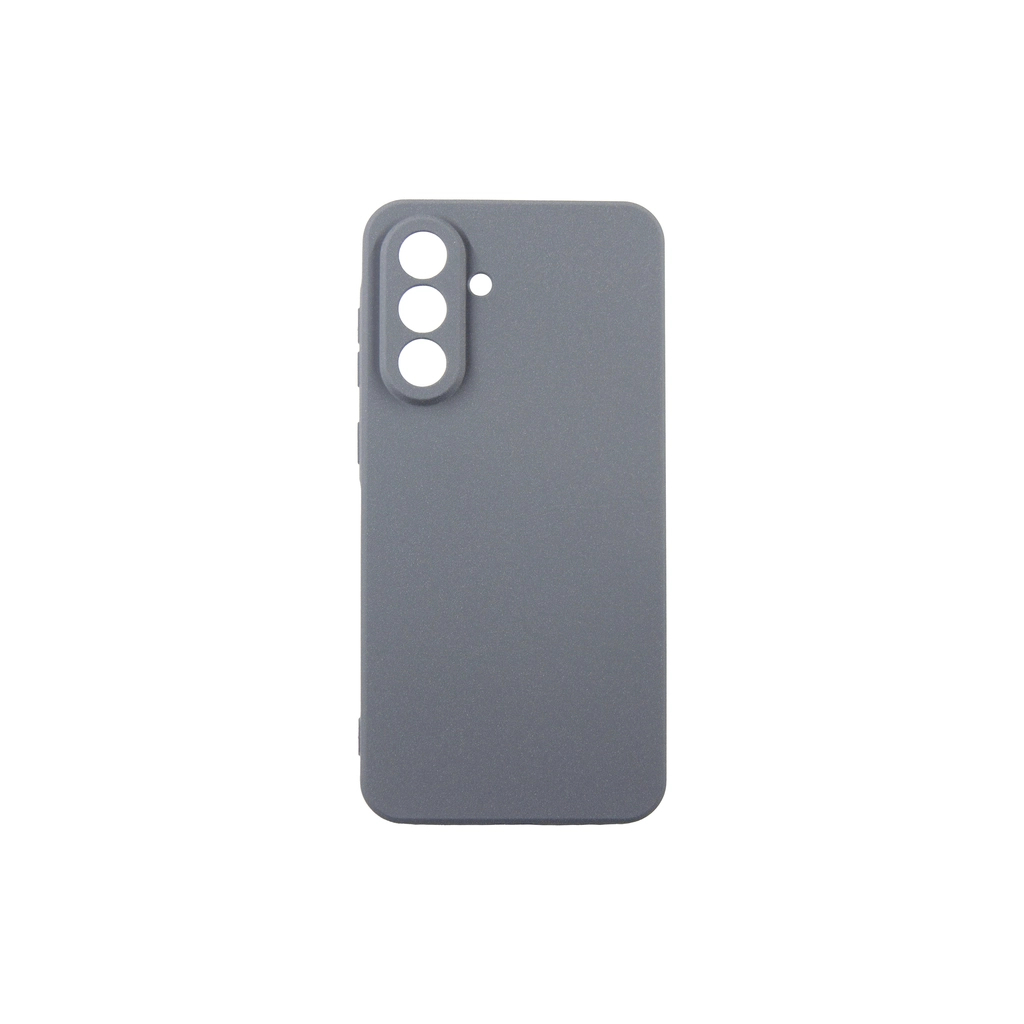 Чохол до мобільного телефона Dengos Kit Samsung Galaxy A56 Carbon + glass (Grey) (DG-KM-138) - зображення 2