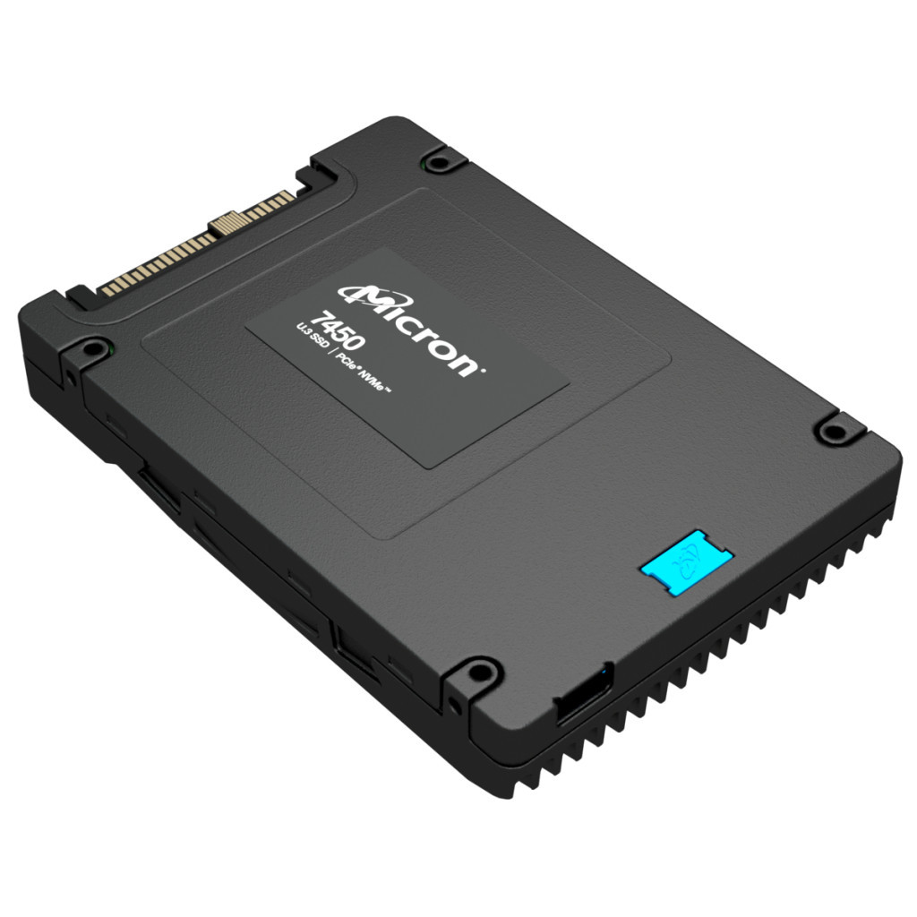 Накопичувач SSD U.3 2.5" 3.84TB 7450 PRO 15mm Micron (MTFDKCC3T8TFR-1BC1ZABYYR) - зображення 4