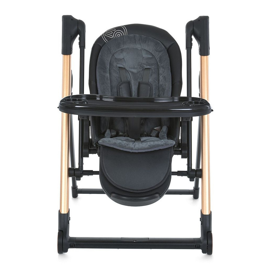 Стілець для годування El Camino ME 1102 DEBUT posh black (ME 1102 posh black) - зображення 2