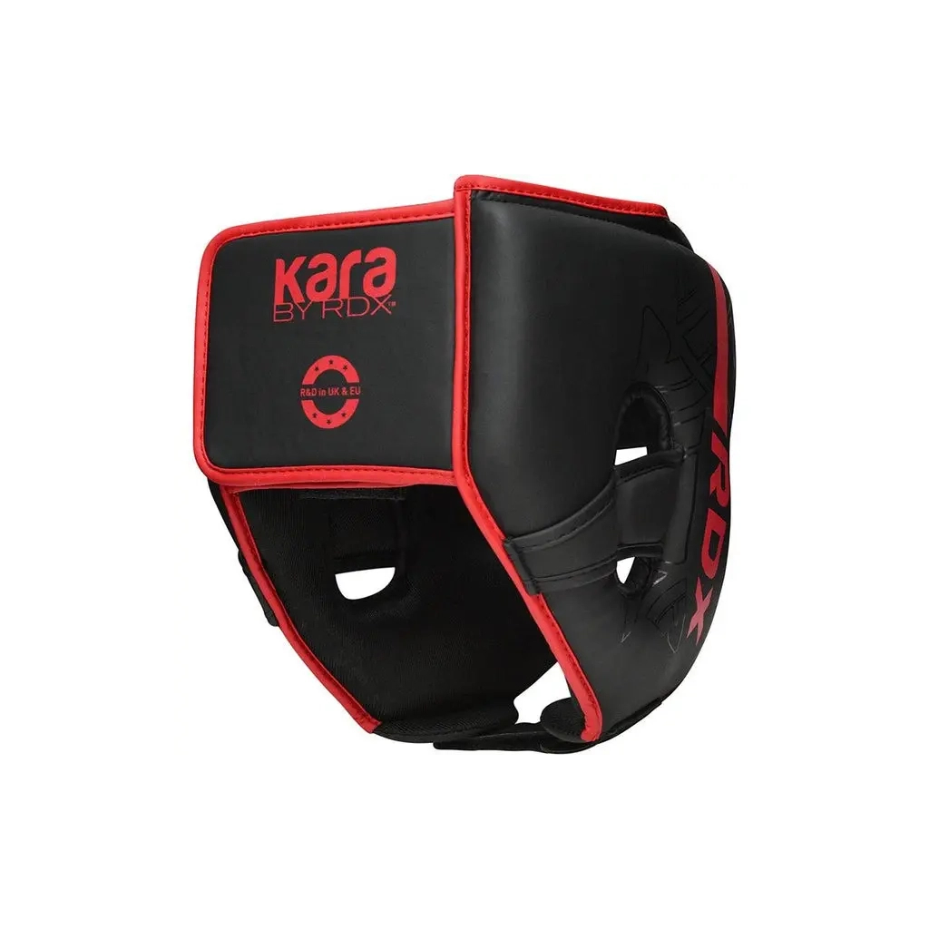 Боксерський шолом RDX F6 KARA Matte Red XL (HGR-F6MR-XL) - зображення 5