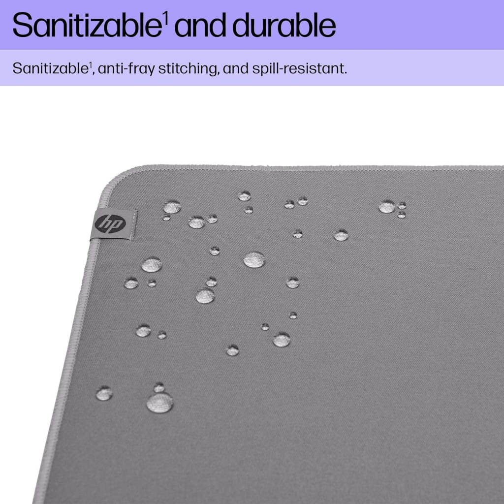 Килимок для мишки HP 205 Sanitizable XL Speed/Control Grey (8X596AA) - зображення 4