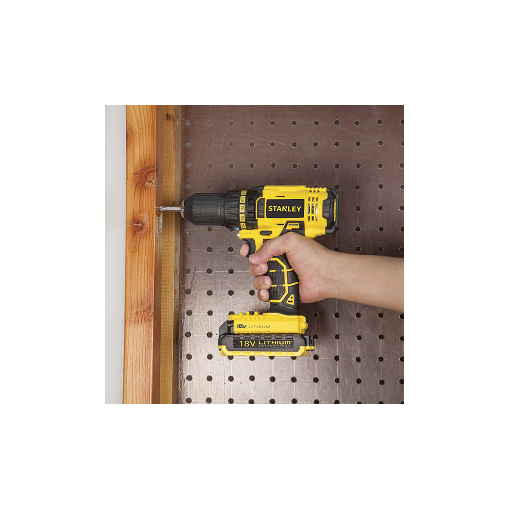Шуруповерт Stanley SCD20S2K - зображення 4