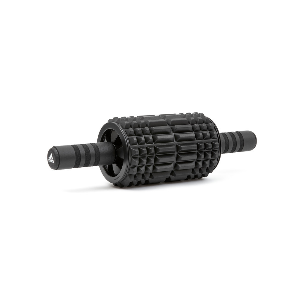 Масажний ролик Adidas Foam Ab Roller ADAC-11405 44 x 12,8 x 12,8 см Чорний (885652018678) - зображення 1