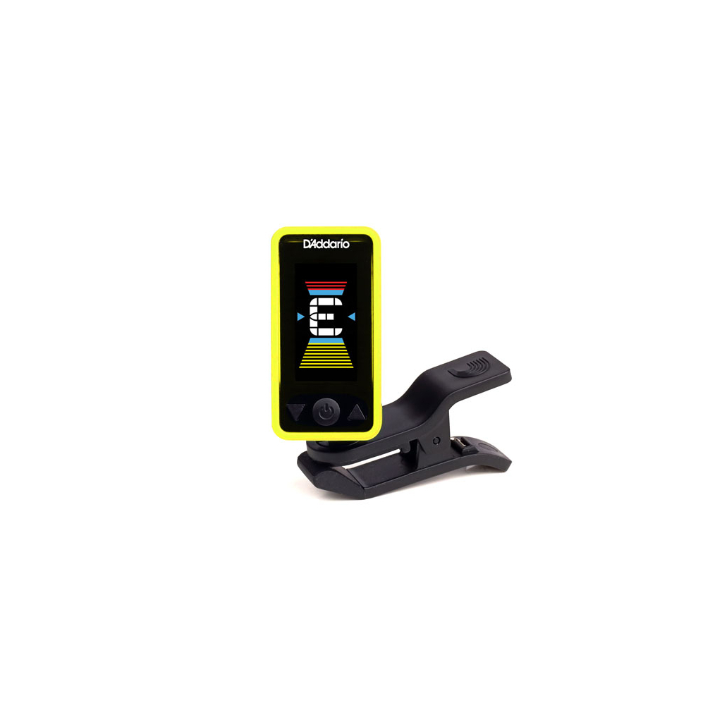 Тюнер для музичних інструментів D'Addario Eclipse Tuner Yellow (PW-CT-17YL) - изображение 1