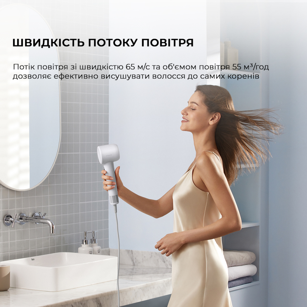 Фен Dreame Gleam Grey (AHD12A-GR) - зображення 12